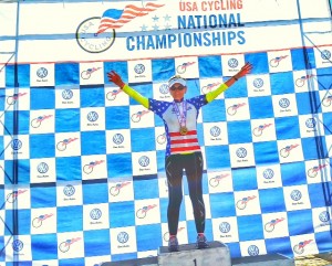 Julie Kimball USA Cycling Masters Road National Championships Sep 2014 Criterium 1st place