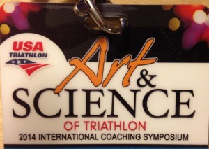 USAT Art and Science of Triathlon badge 2014