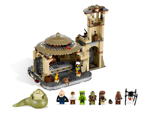 Ahh, but a LEGO Jabba's palace is made of bricks. So, there you go.